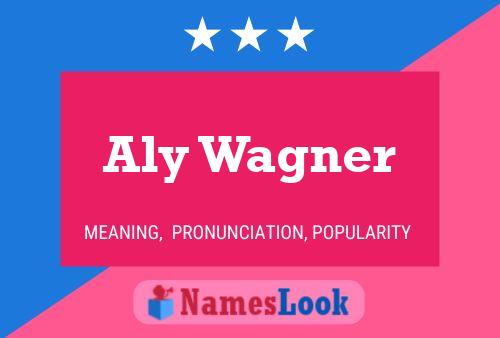 Aly Wagner Name Poster