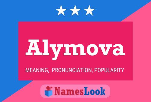 Alymova Name Poster