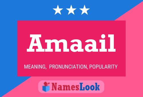 Amaail Name Poster