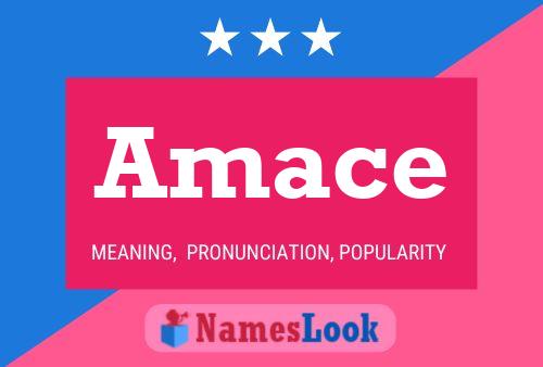 Amace Name Poster