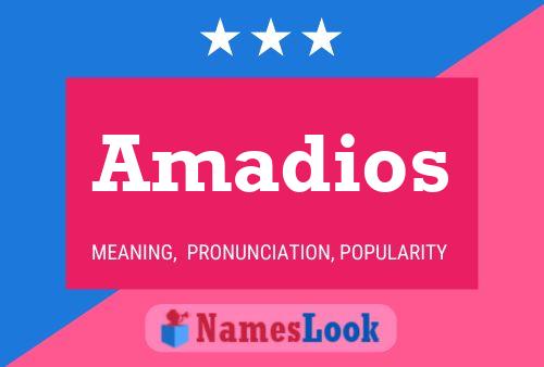 Amadios Name Poster