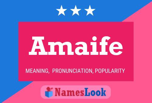 Amaife Name Poster