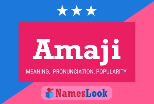 Amaji Name Poster