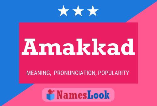 Amakkad Name Poster