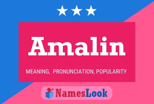 Amalin Name Poster