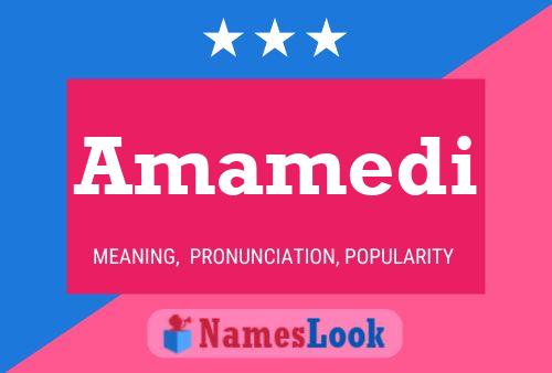 Amamedi Name Poster