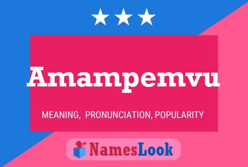 Amampemvu Name Poster