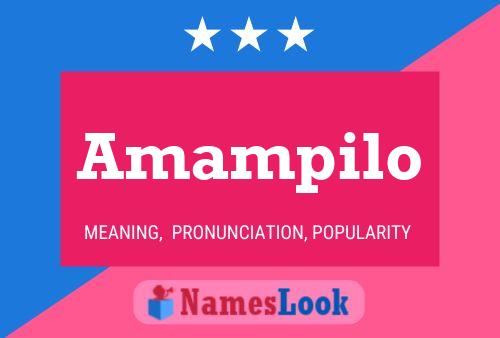 Amampilo Name Poster