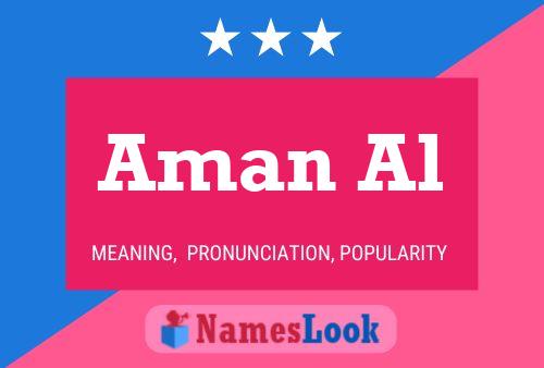 Aman Al Name Poster