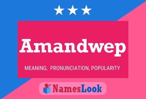 Amandwep Name Poster