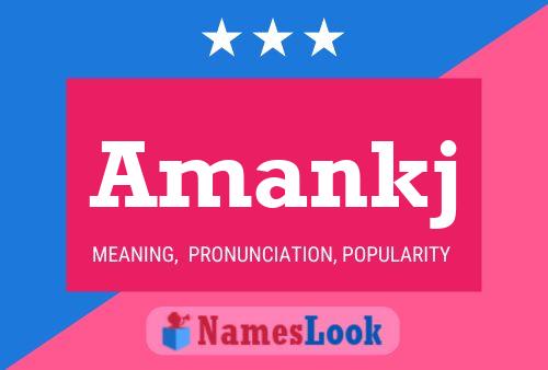 Amankj Name Poster