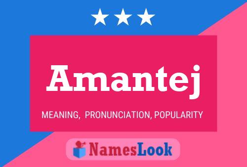 Amantej Name Poster