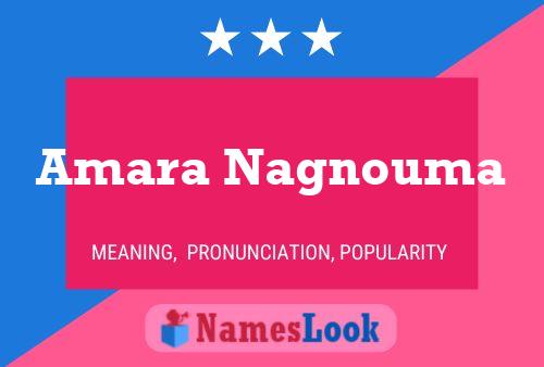 Amara Nagnouma Name Poster