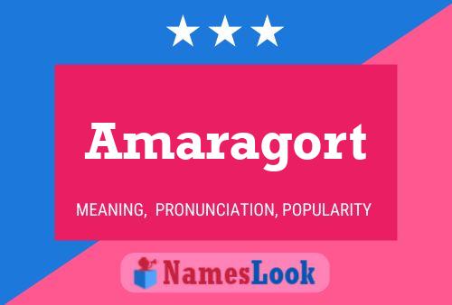 Amaragort Name Poster