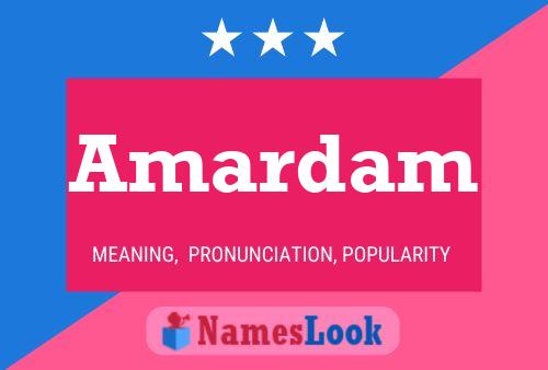 Amardam Name Poster