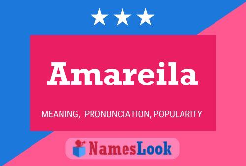 Amareila Name Poster