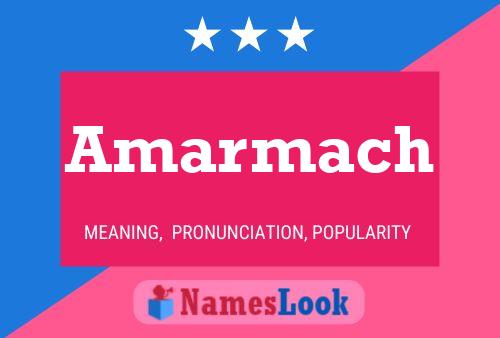 Amarmach Name Poster