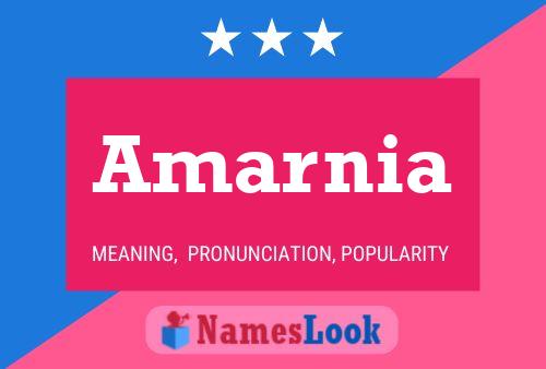 Amarnia Name Poster