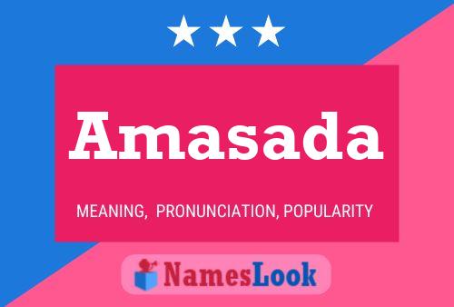 Amasada Name Poster