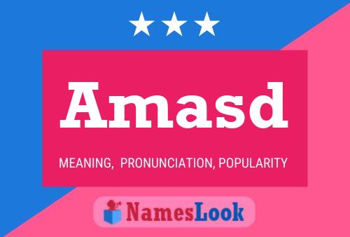 Amasd Name Poster