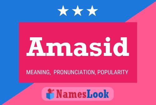 Amasid Name Poster