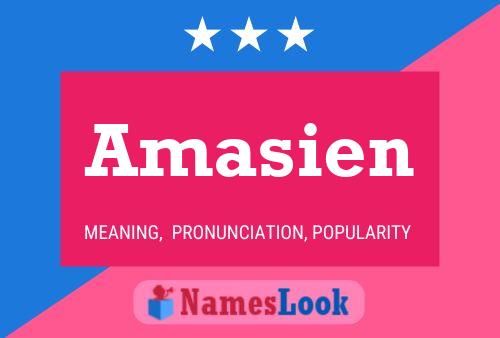 Amasien Name Poster