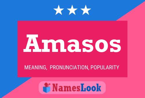 Amasos Name Poster