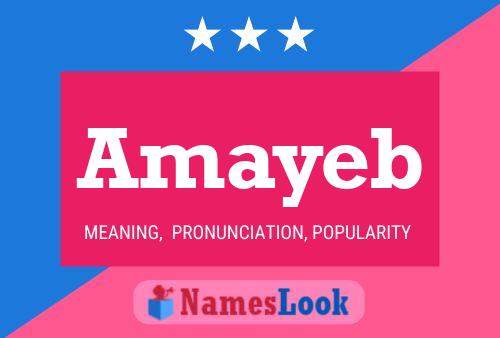 Amayeb Name Poster