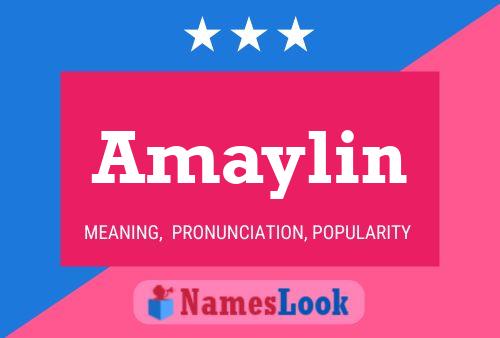 Amaylin Name Poster