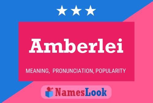 Amberlei Name Poster