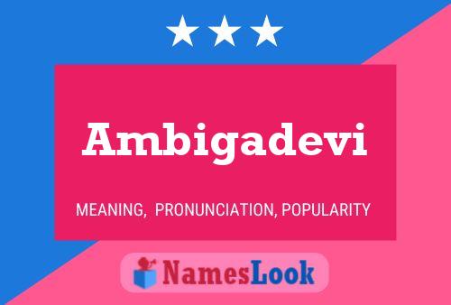 Ambigadevi Name Poster