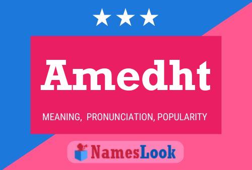 Amedht Name Poster