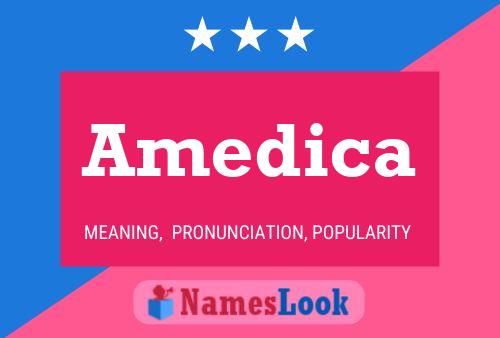 Amedica Name Poster