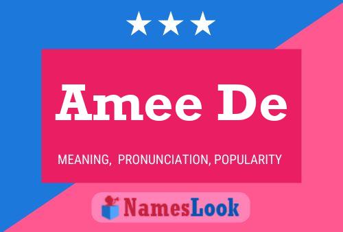 Amee De Name Poster