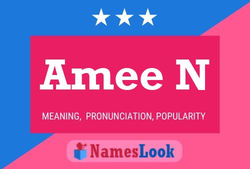 Amee N Name Poster