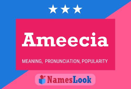 Ameecia Name Poster