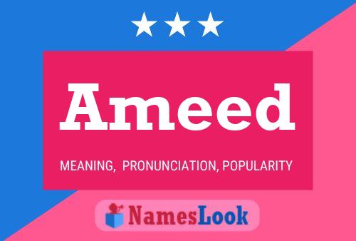 Ameed Name Poster