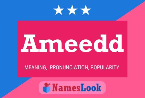 Ameedd Name Poster