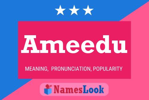 Ameedu Name Poster