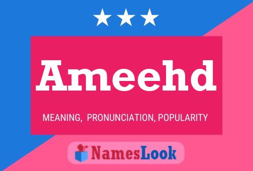 Ameehd Name Poster