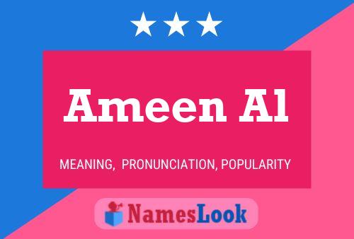 Ameen Al Name Poster