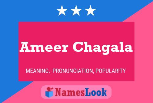 Ameer Chagala Name Poster