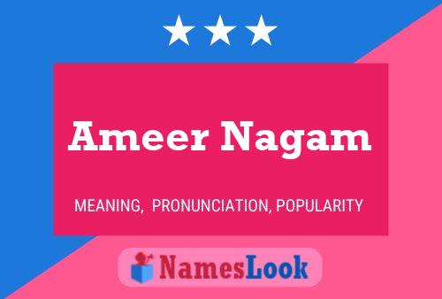 Ameer Nagam Name Poster