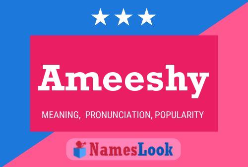 Ameeshy Name Poster