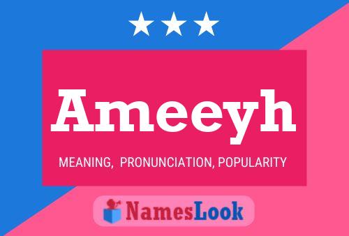 Ameeyh Name Poster