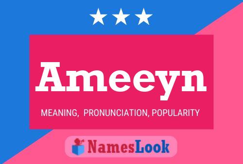 Ameeyn Name Poster