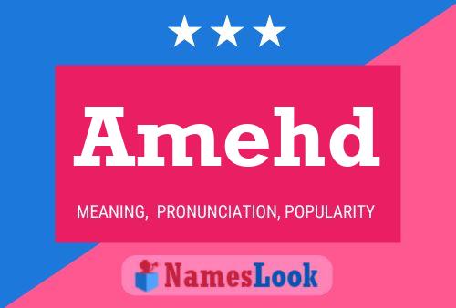 Amehd Name Poster