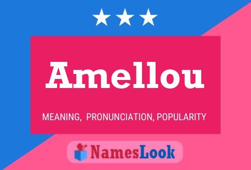 Amellou Name Poster