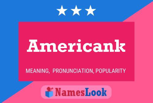 Americank Name Poster