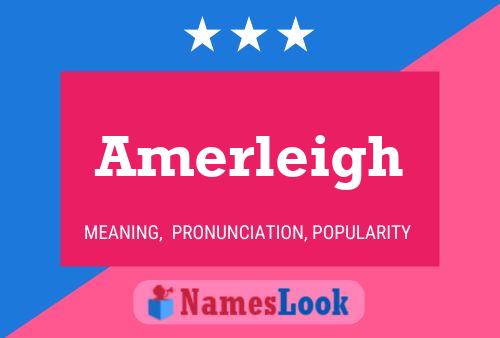 Amerleigh Name Poster